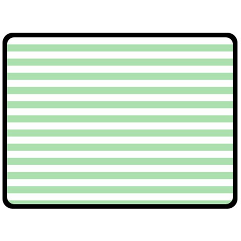 Horizontal Stripes 80 x60  Blanket Front