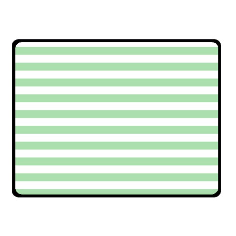 Horizontal Stripes 50 x40  Blanket Front