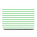 Horizontal Stripes - White and Celadon Green Plate Mat