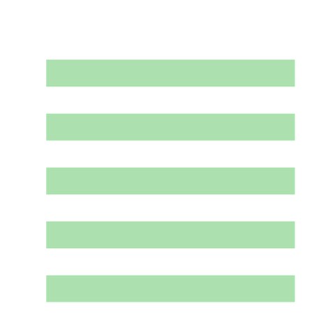 Horizontal Stripes Back Cover