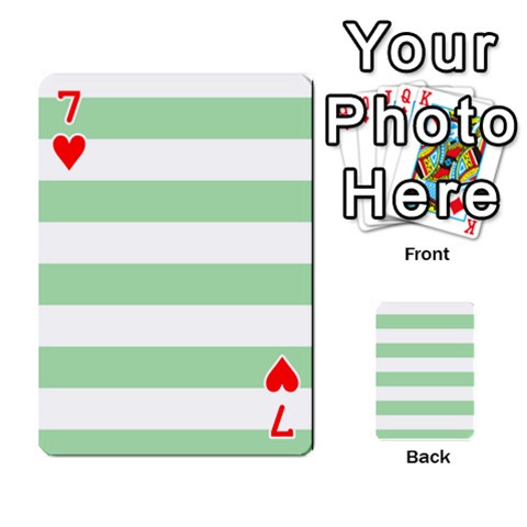 Horizontal Stripes Front - Heart7