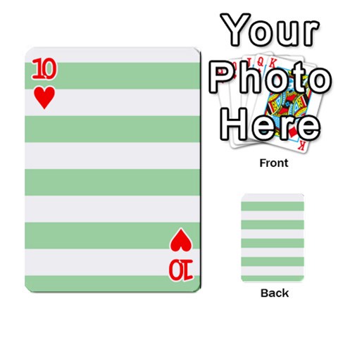 Horizontal Stripes Front - Heart10