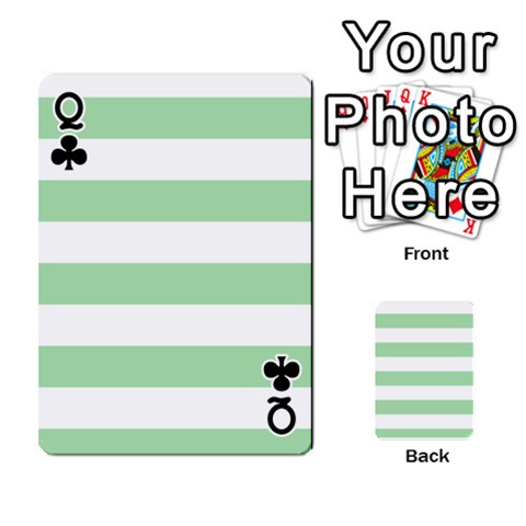 Queen Horizontal Stripes Front - ClubQ