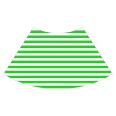 Horizontal Stripes Skirt Back