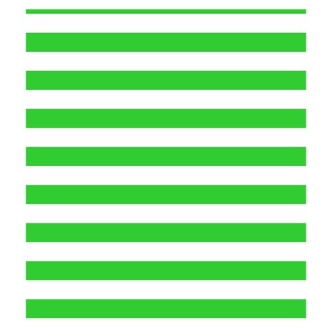 Horizontal Stripes Back