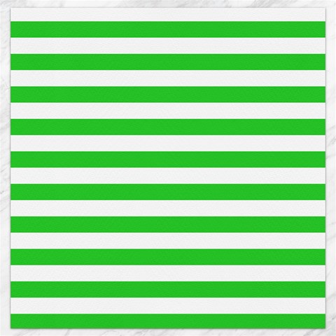 Horizontal Stripes 11.4 x11.56  Canvas - 1