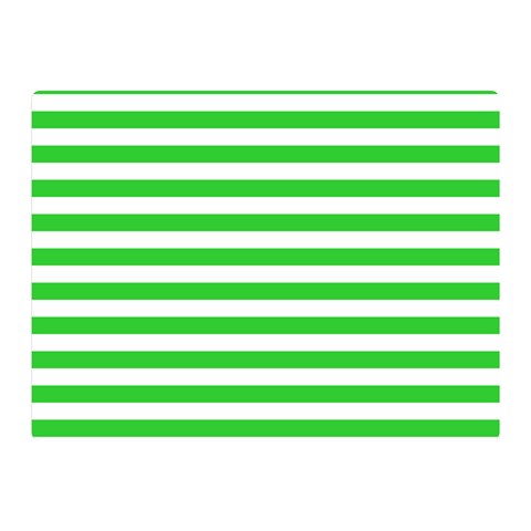 Horizontal Stripes 35 x27  Blanket Front