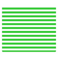 Horizontal Stripes 50 x40  Blanket Back