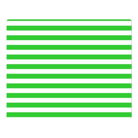 Horizontal Stripes 80 x60  Blanket Front