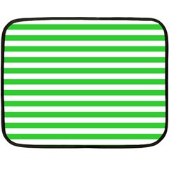Horizontal Stripes 35 x27  Blanket Back