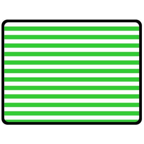 Horizontal Stripes 80 x60  Blanket Front