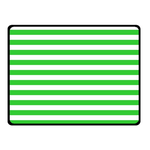 Horizontal Stripes 50 x40  Blanket Front