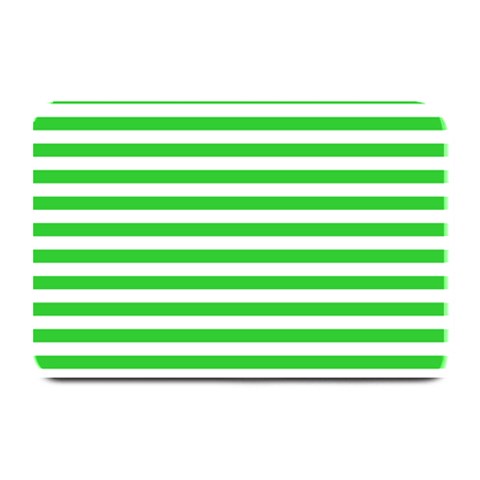 Horizontal Stripes 18 x12  Plate Mat