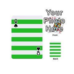 Queen Horizontal Stripes Front - SpadeQ