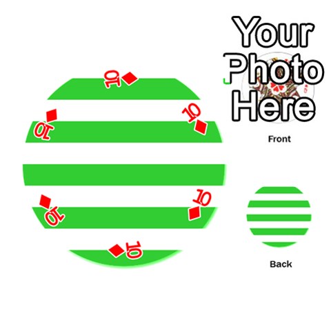 Horizontal Stripes Front - Diamond10