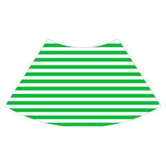 Horizontal Stripes Skirt Back