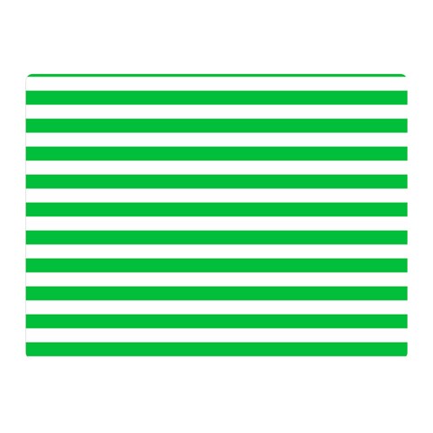 Horizontal Stripes 35 x27  Blanket Back