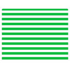 Horizontal Stripes 60 x50  Blanket Front