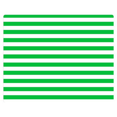 Horizontal Stripes 60 x50  Blanket Back