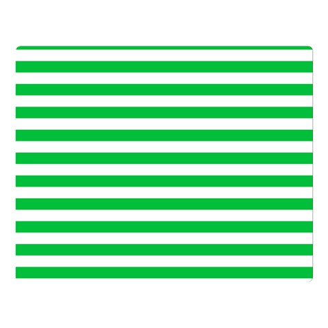 Horizontal Stripes 80 x60  Blanket Front