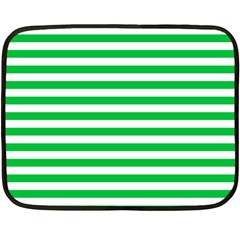 Horizontal Stripes 35 x27  Blanket Back