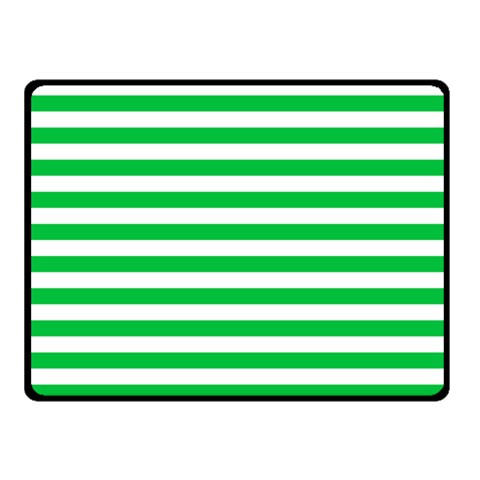 Horizontal Stripes 50 x40  Blanket Front