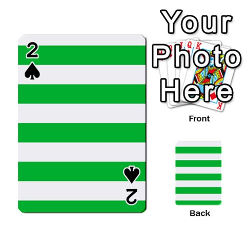 Horizontal Stripes Front - Spade2