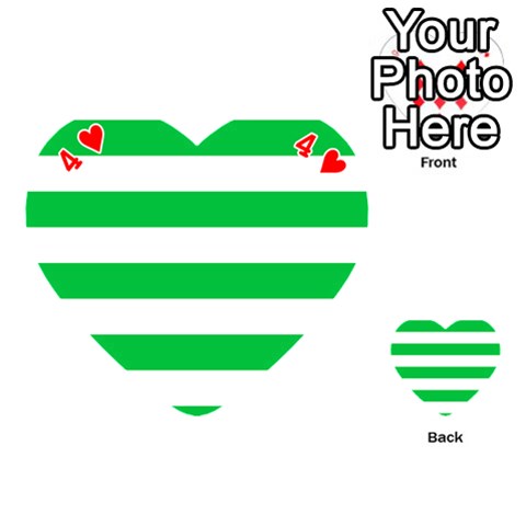 Horizontal Stripes Front - Heart4