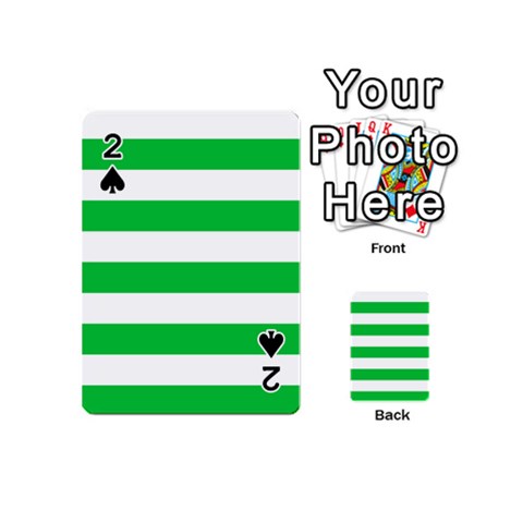 Horizontal Stripes Front - Spade2