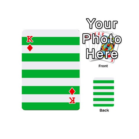 King Horizontal Stripes Front - DiamondK