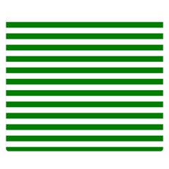 Horizontal Stripes 50 x40  Blanket Back