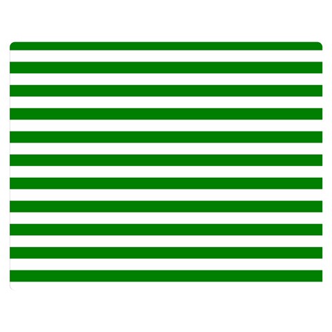 Horizontal Stripes 60 x50  Blanket Front