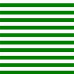 Horizontal Stripes - White and Green ScrapBook Page 8  x 8 