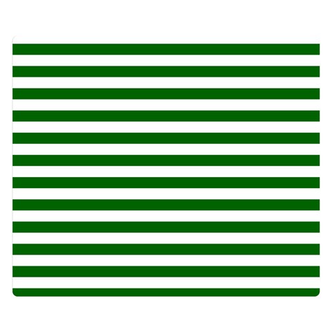 Horizontal Stripes 50 x40  Blanket Back