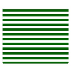 Horizontal Stripes 50 x40  Blanket Back