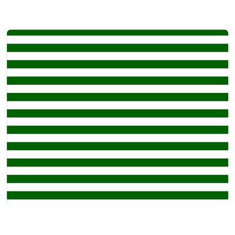Horizontal Stripes 60 x50  Blanket Front