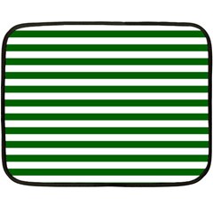 Horizontal Stripes 35 x27  Blanket Back