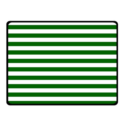 Horizontal Stripes 50 x40  Blanket Front