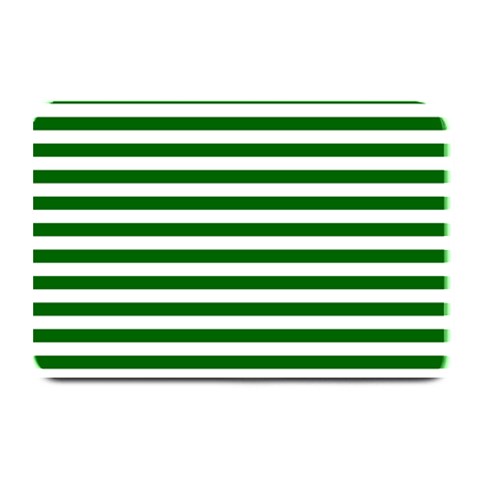 Horizontal Stripes 18 x12  Plate Mat