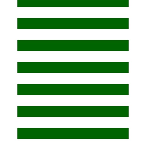 Horizontal Stripes 4.125 x5.5  Memopad