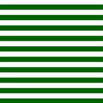 Horizontal Stripes - White and Dark Green ScrapBook Page 8  x 8 