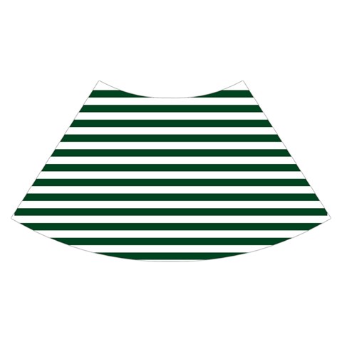 Horizontal Stripes Skirt Back
