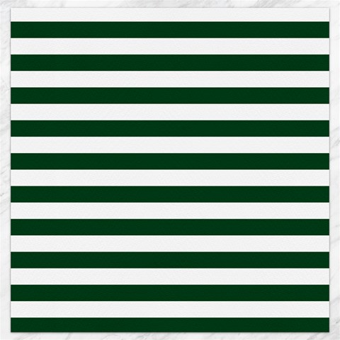 Horizontal Stripes 11.4 x11.56  Canvas - 1