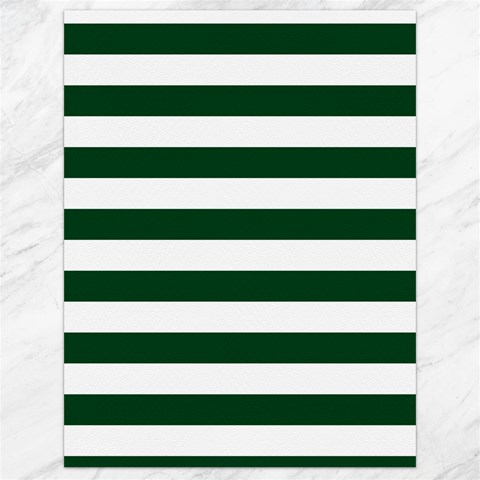 Horizontal Stripes 17.8 x23.08  Canvas - 1