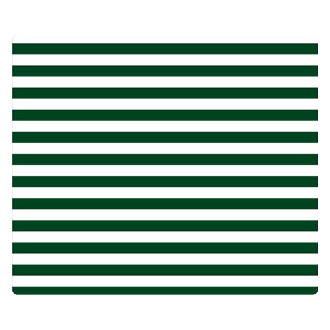 Horizontal Stripes 50 x40  Blanket Back