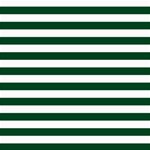 Horizontal Stripes - White and Forest Green ScrapBook Page 8  x 8 
