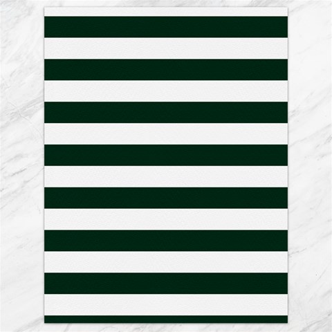 Horizontal Stripes 17.8 x23.08  Canvas - 1