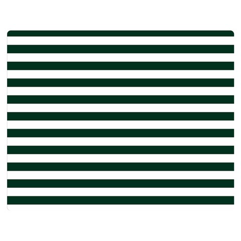 Horizontal Stripes 60 x50  Blanket Front