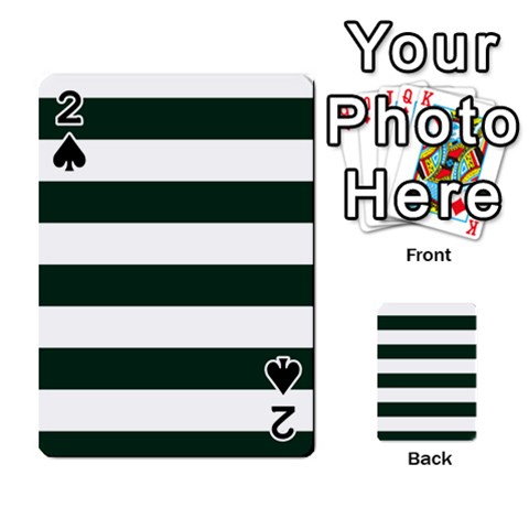 Horizontal Stripes Front - Spade2