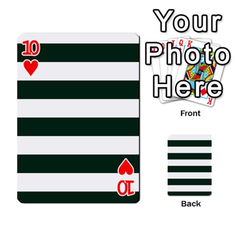 Horizontal Stripes Front - Heart10